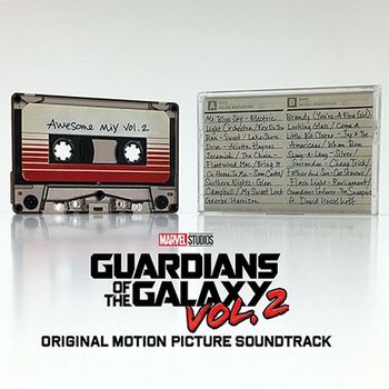 O.S.T - GUARDIANS OF THE GALAXY: AWESOME MIX VOL.2 가디언즈 오브 갤럭시 2 카세트 테입