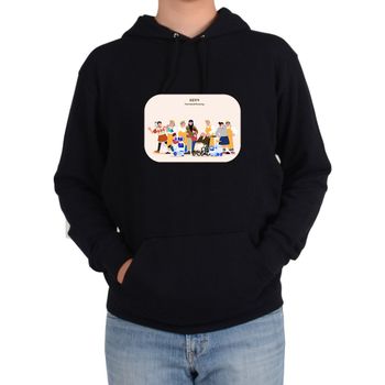 후드티 돌봄경제 AI로봇 아기돌보미 가사도우미 멘토그림 다양한 색상 사이즈 아동후드티