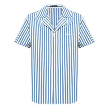 25 FW 발망 스트라이프 코튼 셔츠 DH1HN065CF16 TP429450418