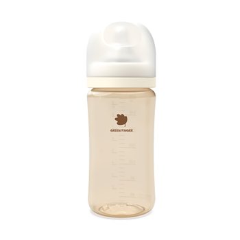 그린핑거 베베그로우 PPSU 젖병 280ml (크림 M size)