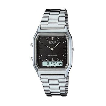 카시오 메탈 시계 공용 전자 빈티지 AQ-230A-1D (50770152)