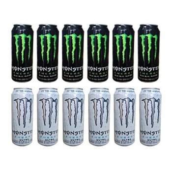 무료배송 몬스터 에너지음료 오리지날(그린) 울트라(흰색) 반반 50...