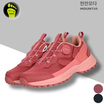 마운티아  발이 쾌적하고 볼이 편안한 착화감 좋은 워킹화 바운스핏케이라1,2 6MQSHXU005  코랄