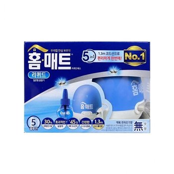 홈매트 리퀴드에스 일반형 훈증기 훈증기+리필 D 액체모기향 홈키파 홈매트리퀴드모기향 해피홈