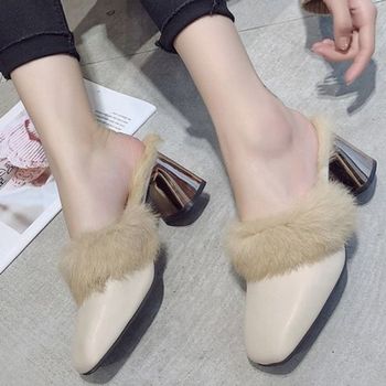 2컬러 PK23QX20 방한 고급스런 스타일 털 겨울 로퍼 LK727