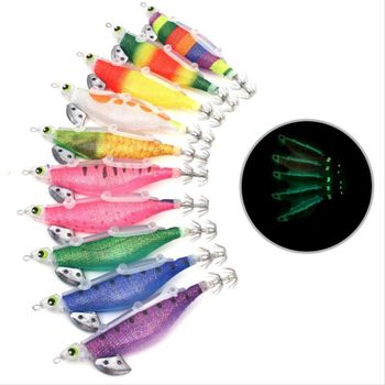 축광 쭈갑 두족류 낚시 에기 채비