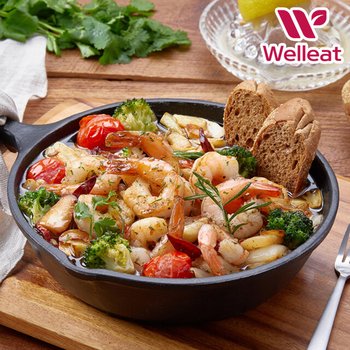 [토종마을]새우몽땅 감바스 알아히요 밀키트 630g (2인분)