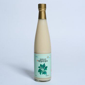 황칠막걸리 12도 500ml 섬달천 여수 탁주 최영자 대한 명인