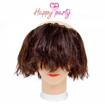 해피파티 가발 사오정 브라운