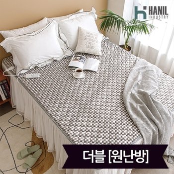 E한일 코지체크 AI탄소 카본 온열매트 더블