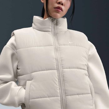 나이키 여성 스포츠웨어 클래식 패딩 써마 핏 루즈 베스트 FZ5923-072