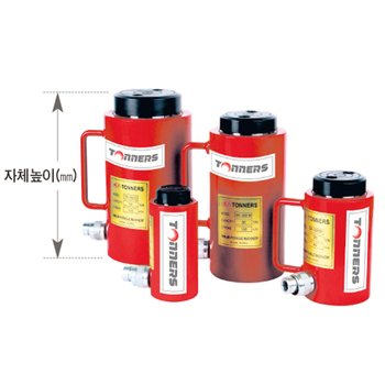 신진유압 유압램 단동 50톤 200mm DR050200 32507047