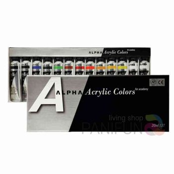 실버 PX68ST84 아크릴 물감 13색 전문가물감 미술물감 아크릴컬러 아크릴물감세트 미술재료