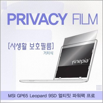 MSI GP65 Leopard 9SD 얼티밋 파워팩 프로 거치식 정보필름