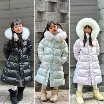 역시즌! 시작! 온라인에서 처음으로 선보이는  여아전용  트윙클롱다운자켓[[정상가329.000원]
