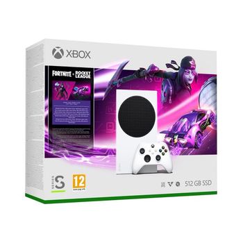 [해외] 독일 마이크로소프트 엑스박스 시리즈 X Xbox Series S 512GB - Fortnite Rocket League Bundle