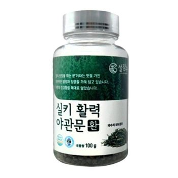 설잠수 실키 활력 야관문환 100g x 1통