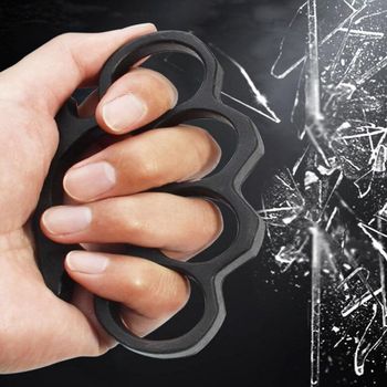 위험상황 작고 가벼운 휴대용 호신너클 호신용품