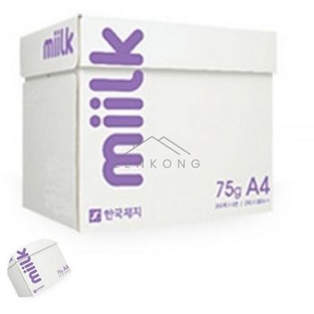 복사용지<b>A4</b> <b>밀크</b><b>75g</b> 500매X5권 <b>a4</b> 고급복사용지 전산용지 <b>a4</b>지 인쇄용지