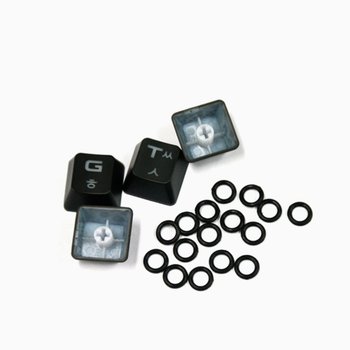 지티기어 키보드 소음저감 오링 블랙 100P 고무링