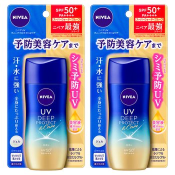 [해외] 일본 니베아 UV 딥프로텍션 선크림 80g SPF50+ 2팩