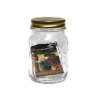 보르미올리 밀폐 유리병 0.5L 잼용기 유리병 투명유리병 소스용기