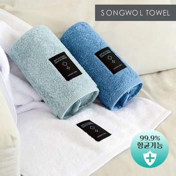 [송월타월]항균 200g 40수 블랙라벨 5장/10장