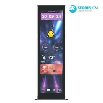 [서린공식] HYTE Y70 Touch Infinite Display Upgrade 터치패널 피치 블랙