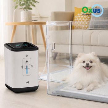 옥서스 산소발생기 가정용 강아지 고양이 산소방 애견 산소호흡기 고농도 산소공급기 RMC-019