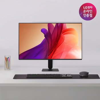 [마우스장패드증정행사]LG모니터 27U411A IPS패널 FHD 100Hz 주사율 PC모니터 27MR400 후속제품