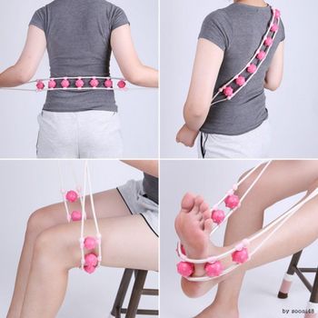 전신 셀프 마사지기 등 허리 손 안마기 릴렉스 마사지기 전신 근육