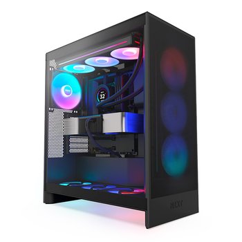 NZXT H7 Flow RGB V2 미들타워 케이스 매트 블랙 대원CTS