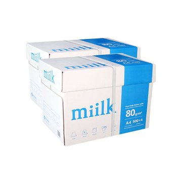 [오늘출발] 밀크 실속형 A4 80g 500매 8권 4000매
