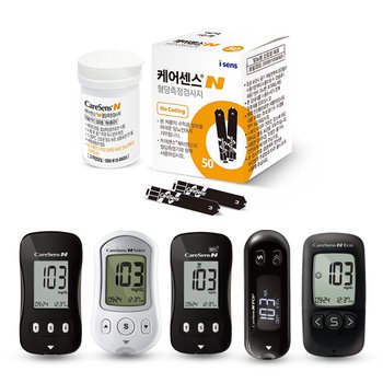 케어센스N 혈당시험지 혈당기세트 측정 검사 당뇨