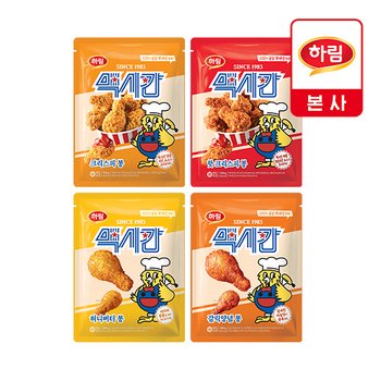 크리스피 봉+핫크리스피 봉+허니버터 봉+갈릭양념 봉