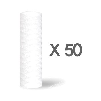 와운드실필터 하우징용 침전필터 250mm 1-100마이크론 50개 1BOX [불순물제거용 국산]