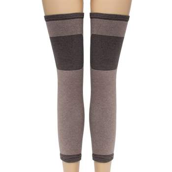 롱 TO69XO46 무릎 보온 보호대 2p 세트 M 다리슬리브 블랙