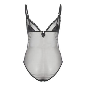 [해외배송] 블랙 COTTONVISCOSE 블렌드 바디수트 O9C53TONN35N0000 B1041642278