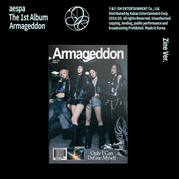 [CD]에스파 (Aespa) - 정규 1집 [Armageddon] (Zine Ver.) / Aespa - Vol.1 [Armageddon] (Zine Ver.)