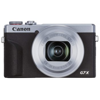 [해외] Canon PowerShot G7 X Mark III PSG7XMARKIIISL 컴팩트 디지털 카메라 실버 1.0형 센서F1.8
