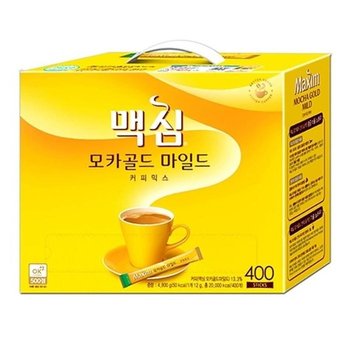 맥심모카골드 400T 인스턴트 아영 커피 믹 스틱 믹스 (51951468)
