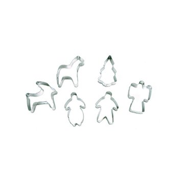 (주)베나코리아 (중국) 스타 미니 쿠키커터 6종