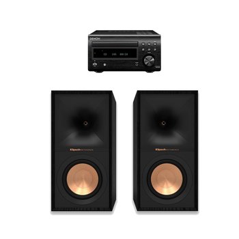 데논 RCD-M41 + 클립쉬 R-50M 미니 하이파이 오디오 세트