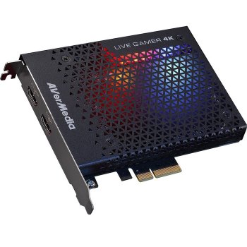 [해외] 에버미디어 라이브 게이머 4K GC573 4K 패스스루 PCIe 게임 캡처 보드 DV4