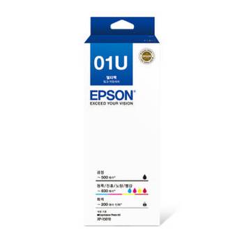 엡손 정품 잉크 T01U870 (01U) 6색 세트 XP-15010