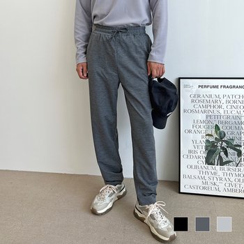 남자 캐주얼 밴딩 스트링 트레이닝 운동 바지 SD-PTA-SSD220857