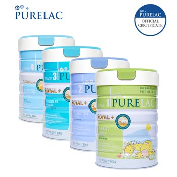 (6캔) 퓨어락로열플러스 1단계 2단계 3단계 800g