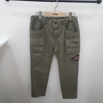 키즈 가먼트다잉 아웃포켓 스트레이트핏 팬츠 kk3PTU121_JK