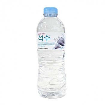 (선택 석수 500ml x 20개(라벨))석수 500ml x 20개 라벨 먹는샘물 생수