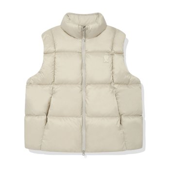 와키윌리 솔리드 립스탑 다운 베스트 공용 B1 WA2504DP15 CM BK